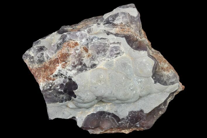 Botryoidal Grey-Purple Fluorite - Fremont County, Colorado #118553